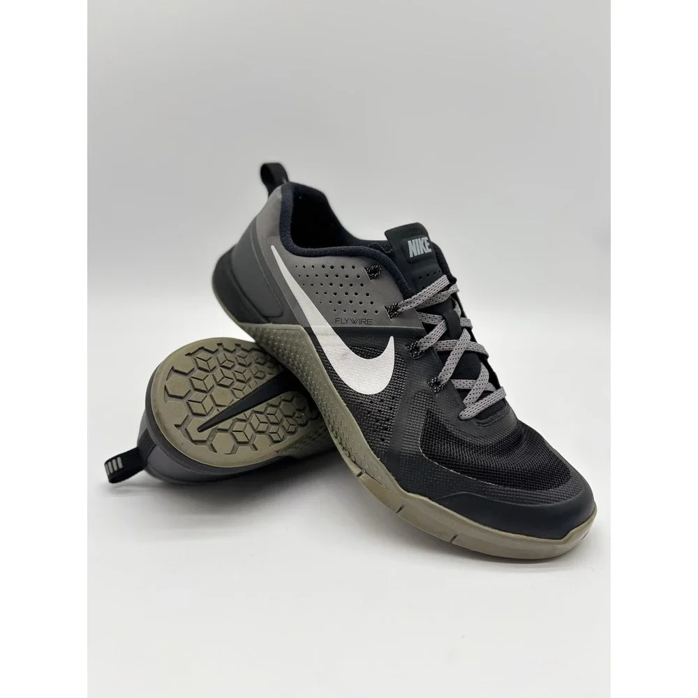 Nike Metcon 2 Mens Training Shoes Black Grey White 704688-002 Size 9.5